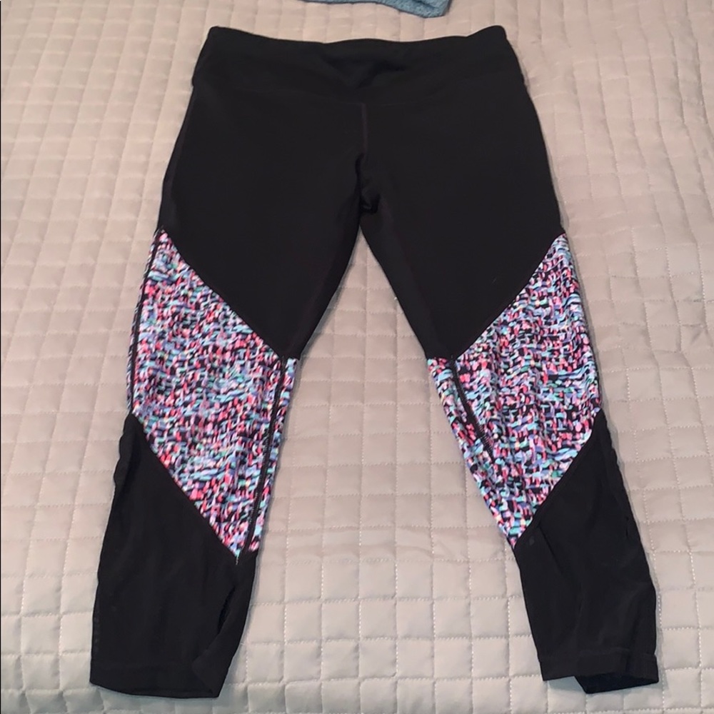 Fabletics Salar Mesh PowerHold Capri XS